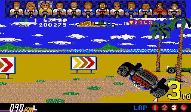 Power Drift screenshot 2 for Sega Saturn